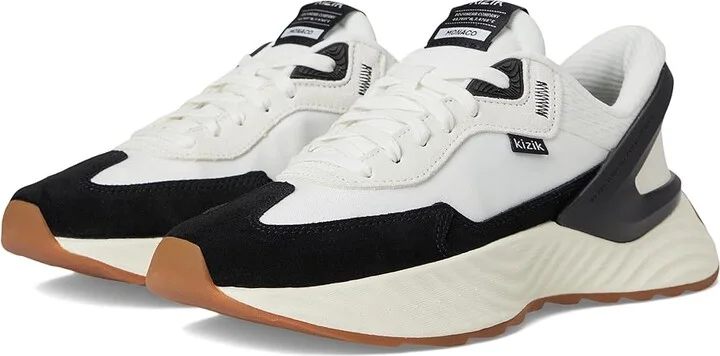 KIZIK Monaco Hands-Free Women's Shoes White/Black : 9.5 M