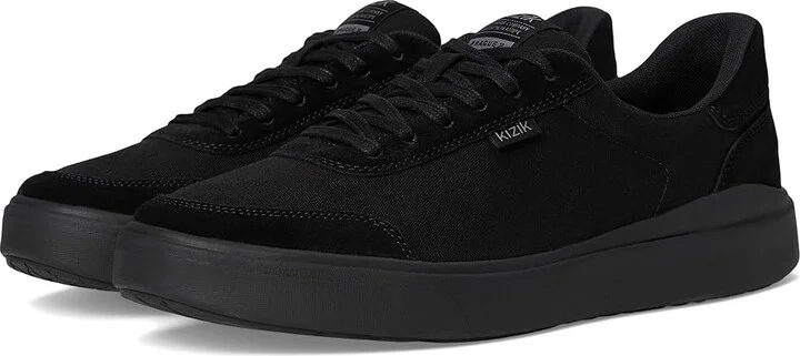 KIZIK Prague 2 Hands-Free Men's Shoes Blackout : 13 W, Canvas/Rubber/Suede