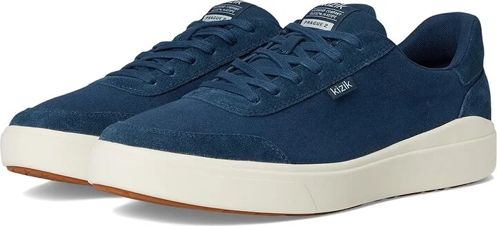 KIZIK Prague 2 Hands-Free Men's Shoes Reflecting Pond : 11 M, Canvas/Rubber/Suede