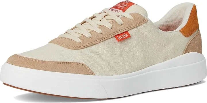 KIZIK Prague 2 Hands-Free Men's Shoes Whitecap Gray : 9 M, Canvas/Rubber/Suede - Image 5