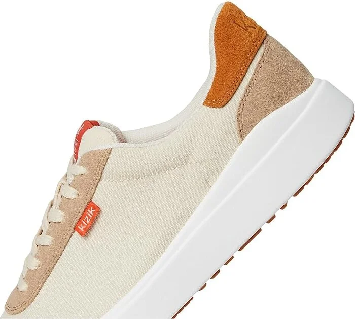 KIZIK Prague 2 Hands-Free Men's Shoes Whitecap Gray : 9 M, Canvas/Rubber/Suede - Image 7