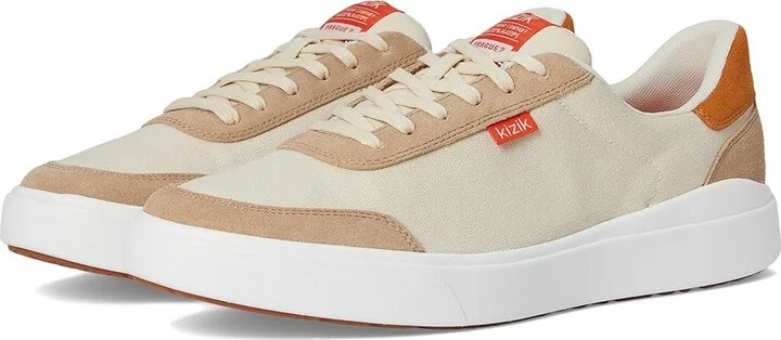 KIZIK Prague 2 Hands-Free Men's Shoes Whitecap Gray : 9 M, Canvas/Rubber/Suede