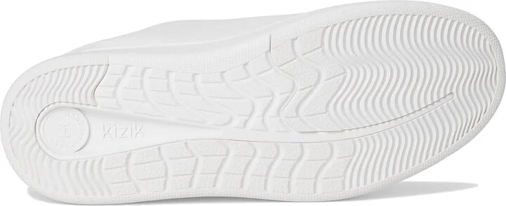 KIZIK Sydney Hands-Free Women's Shoes White : 10 W, Leather - Image 3
