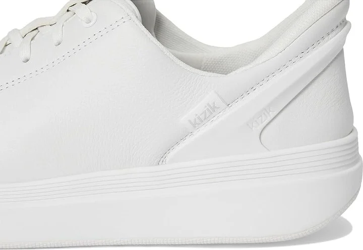 KIZIK Sydney Hands-Free Women's Shoes White : 10 W, Leather - Image 7