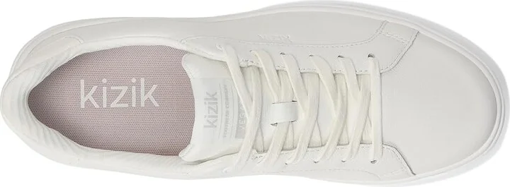 KIZIK Vegas 2 Hands-Free Women's Shoes Bright White : 11 W, Leather - Image 2