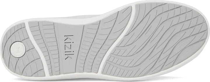 KIZIK Vegas 2 Hands-Free Women's Shoes Bright White : 11 W, Leather - Image 3