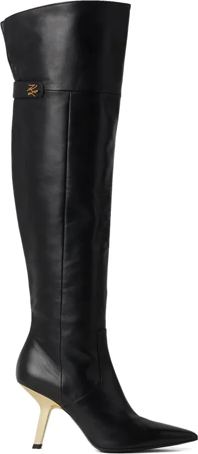 KL Studio Pyramid knee-high boots