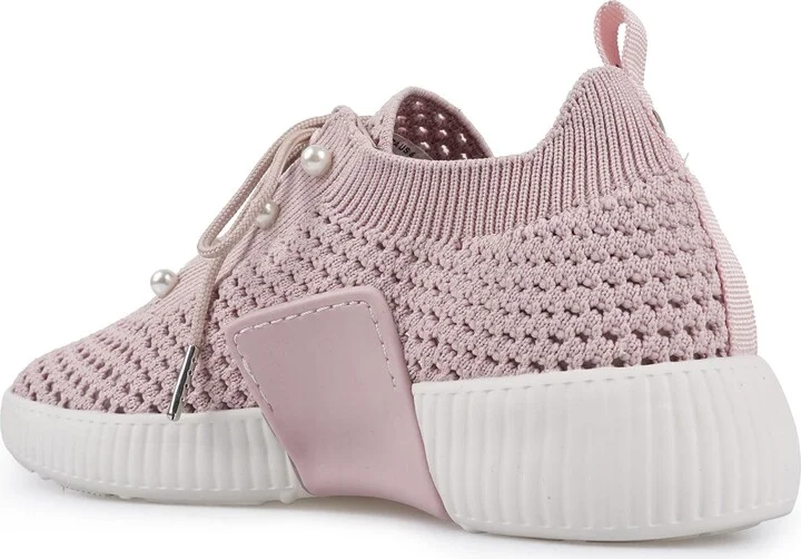 Klarra Faux Pearl Embellished Sneaker - Image 2