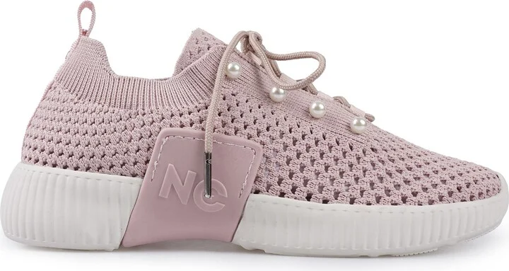 Klarra Faux Pearl Embellished Sneaker - Image 3