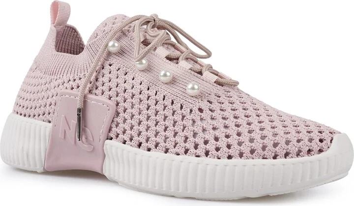 Klarra Faux Pearl Embellished Sneaker