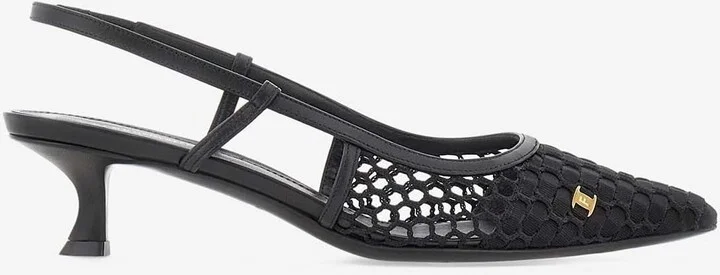 Klizia 40 Vara Plate Slingback Mesh Pumps
