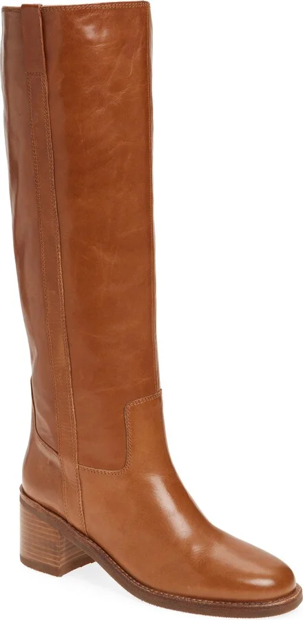 Knee High Block Heel Boot