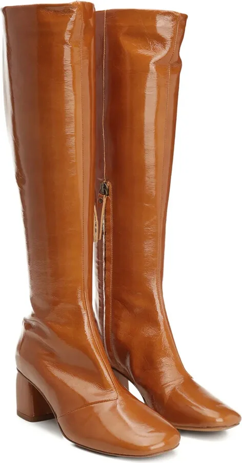 Knee-High Block-Heel Boots - Image 2
