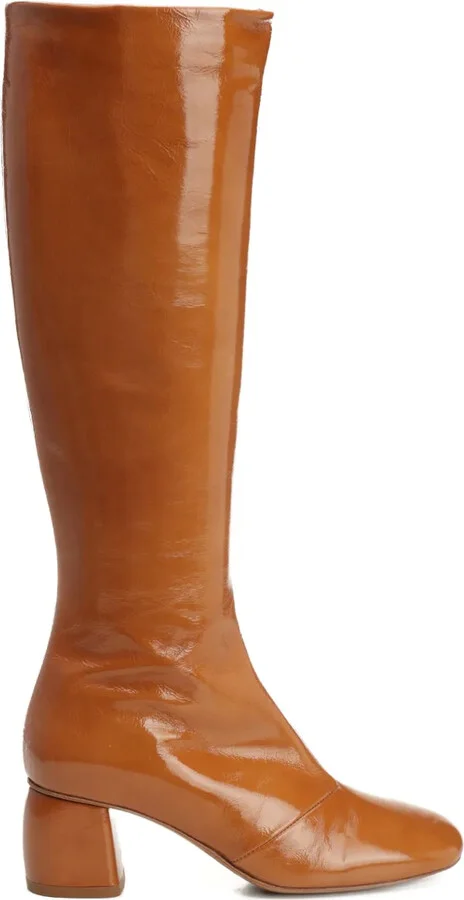 Knee-High Block-Heel Boots