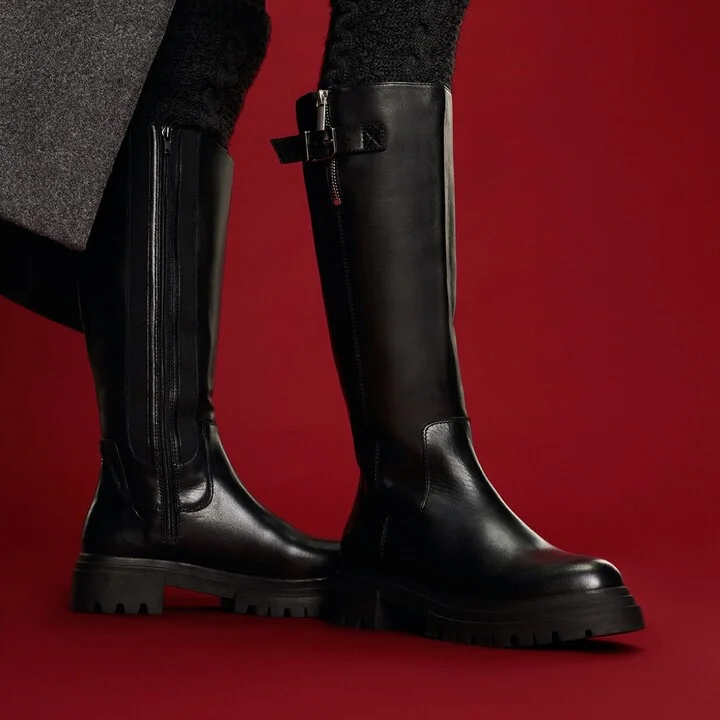 Knee-high boot - Black - Image 7