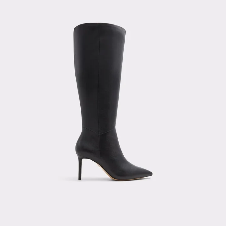 Knee-high boot - Black