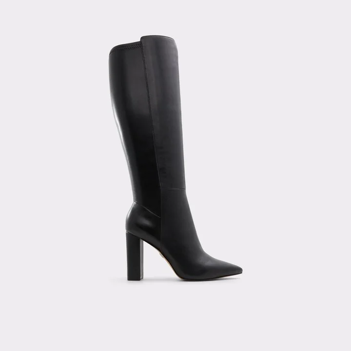 Knee-high boot - Black