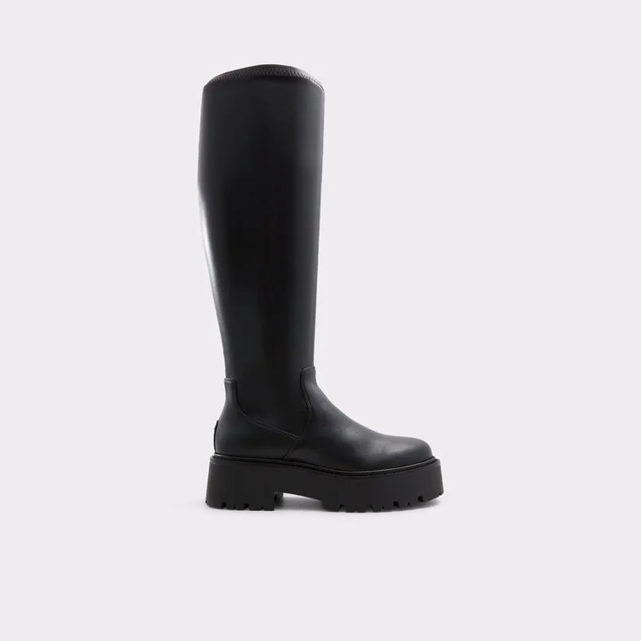 Knee-high boot - Black