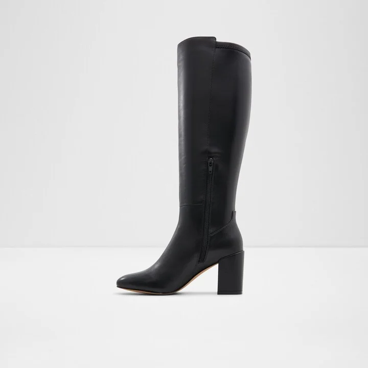 Knee-high boot - Block heel - Image 3