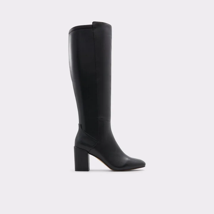 Knee-high boot - Block heel