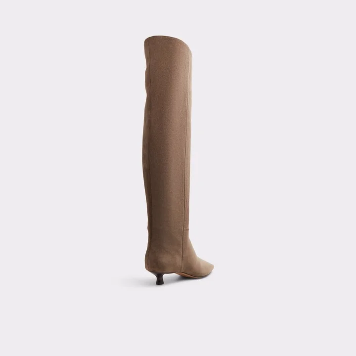 Knee-high boot - Brown - Image 2