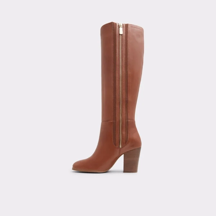Knee-high boot - Brown - Image 3