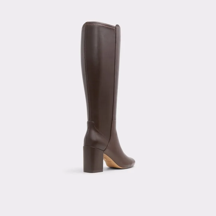 Knee-high boot - Brown - Image 2