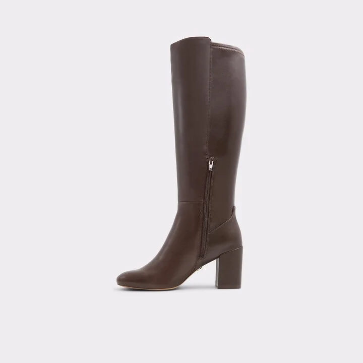 Knee-high boot - Brown - Image 3