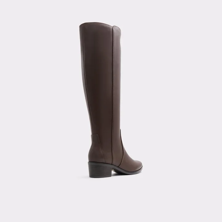 Knee-high boot - Brown - Image 2