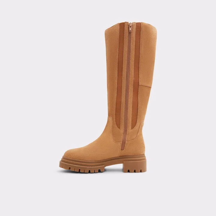 Knee-high boot - Brown - Image 3