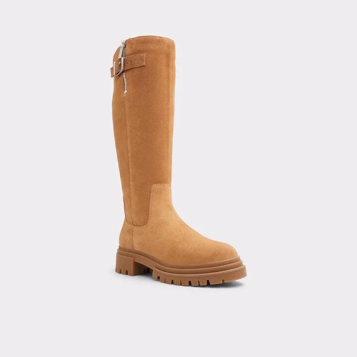 Knee-high boot - Brown - Image 4