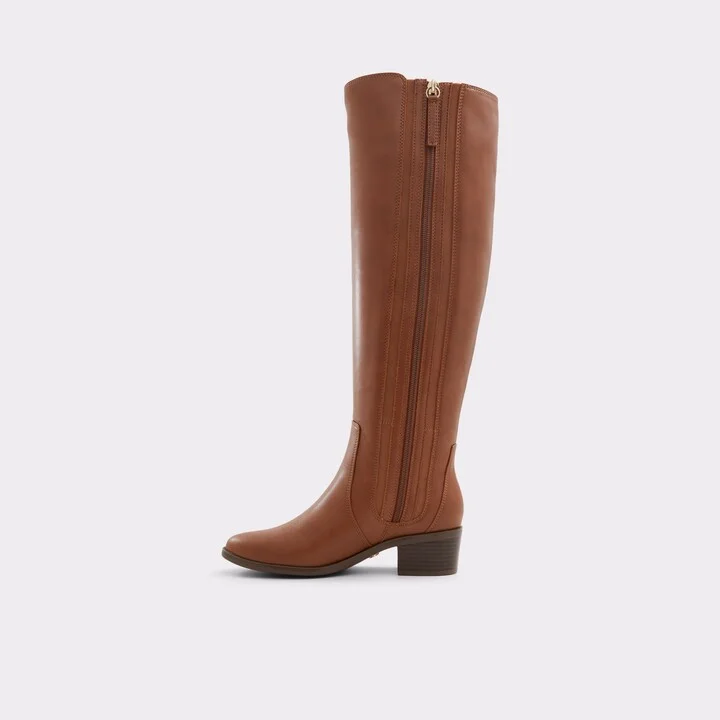 Knee-high boot - Brown - Image 3