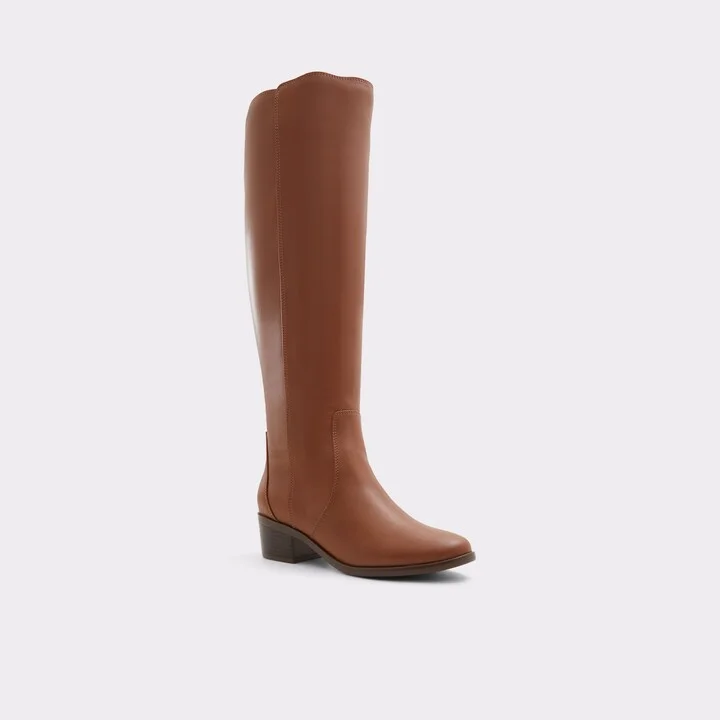 Knee-high boot - Brown - Image 4