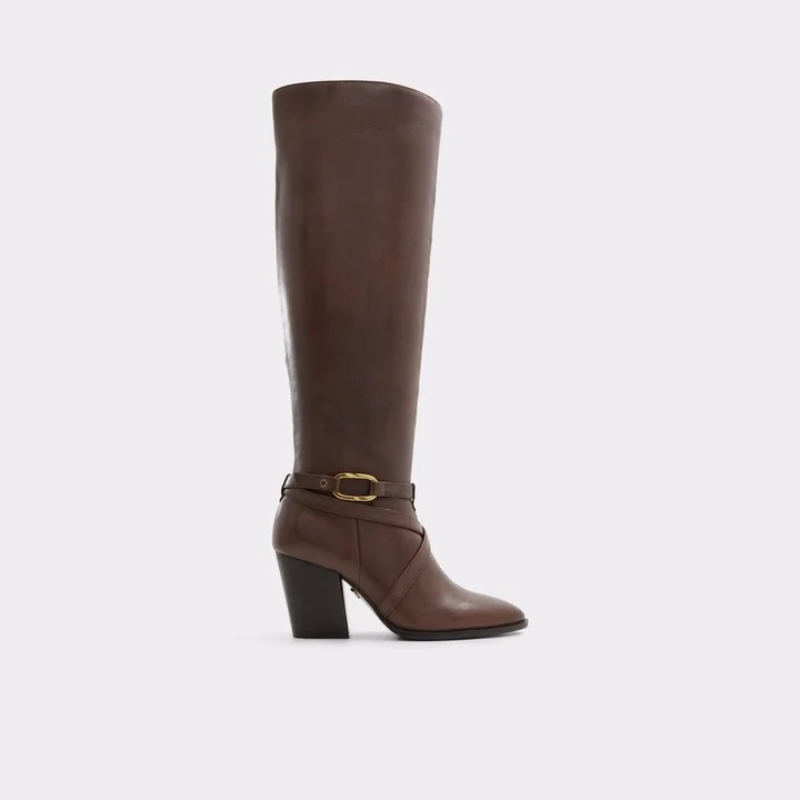 Knee-high boot - Brown