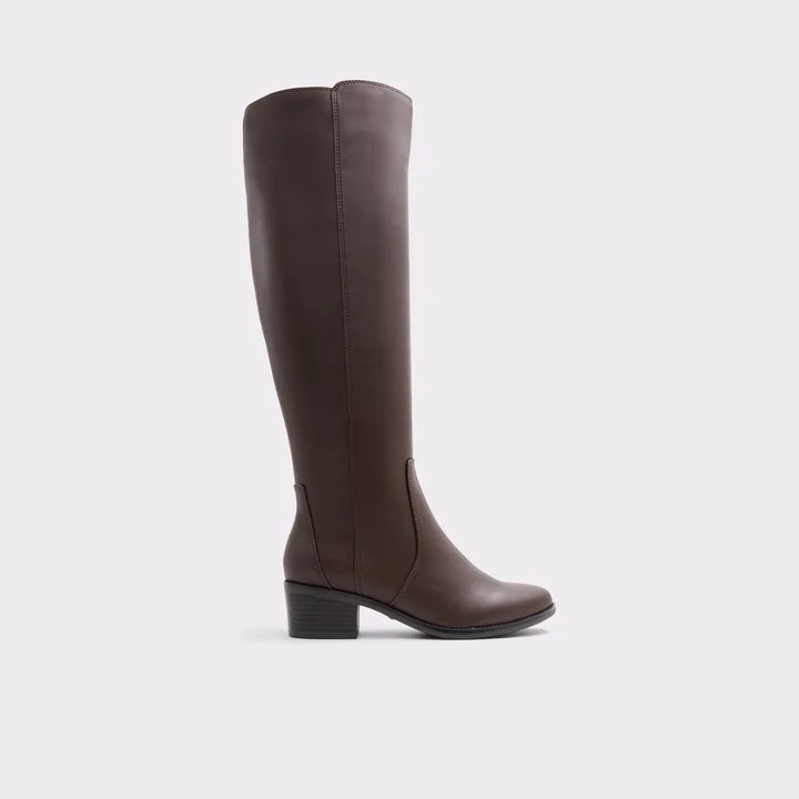 Knee-high boot - Brown