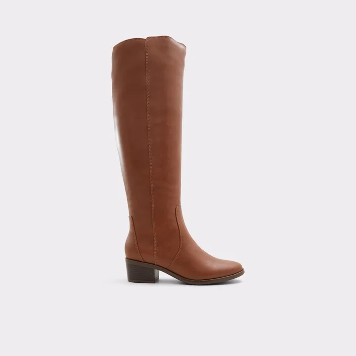 Knee-high boot - Brown