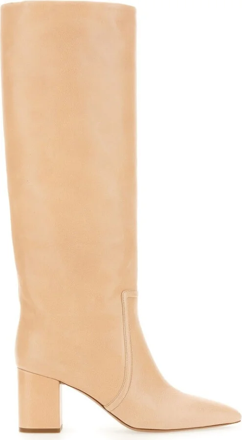 Knee-High Boots With Pointed Toe