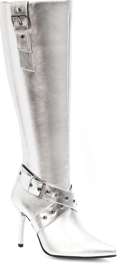 Knee High Boots With Stiletto Heel