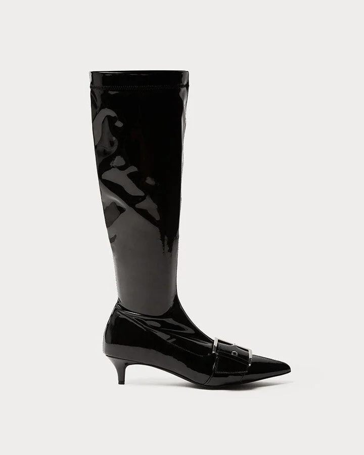Knee High Buckle Boot - Image 2