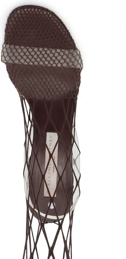 Knee-High Fishnet Boots - Image 4