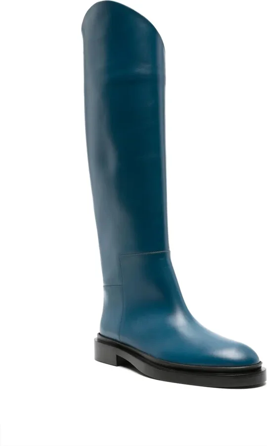 Knee-High Leather Boots - Image 2