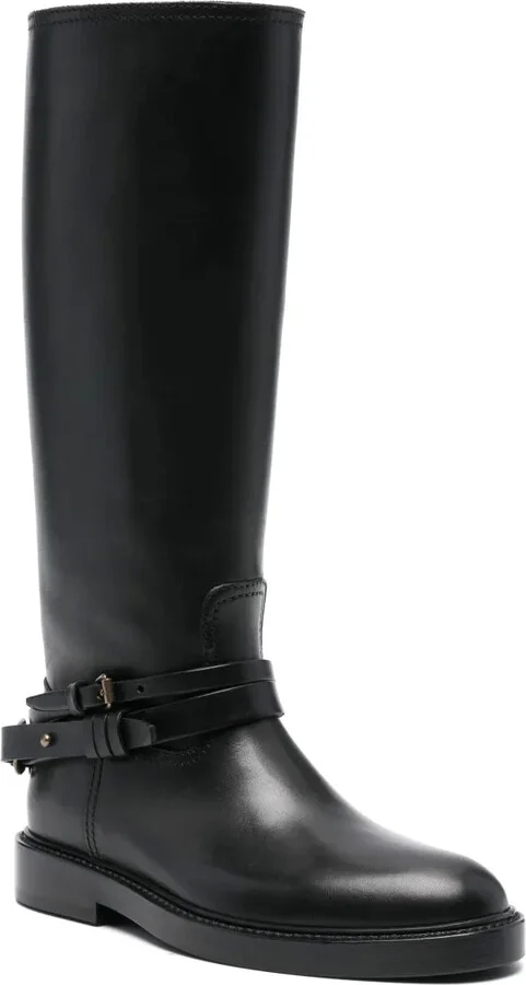 Knee-High Leather Boots - Image 2