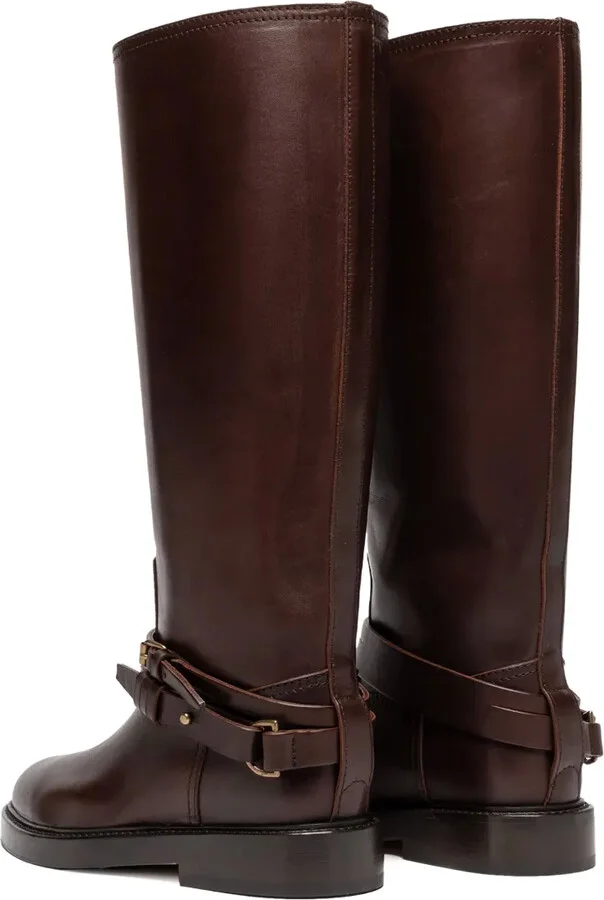 Knee-High Leather Boots - Image 3