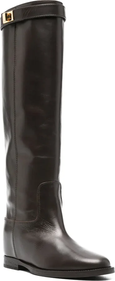 Knee-High Leather Boots - Image 2