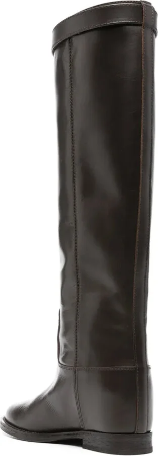 Knee-High Leather Boots - Image 3