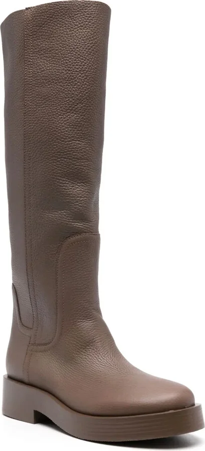 Knee-High Leather Boots - Image 2
