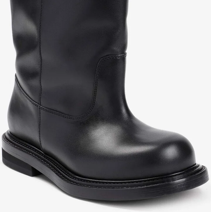Knee-High Leather Boots - Image 3