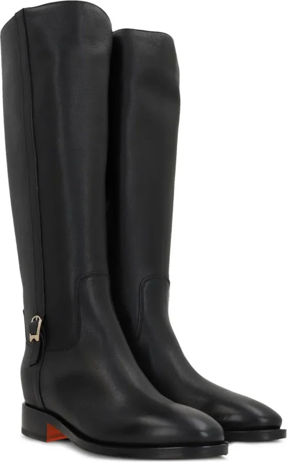 Knee-High Leather Boots - Image 2