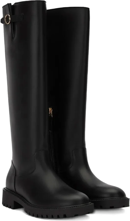 Knee-High Leather Boots - Image 2