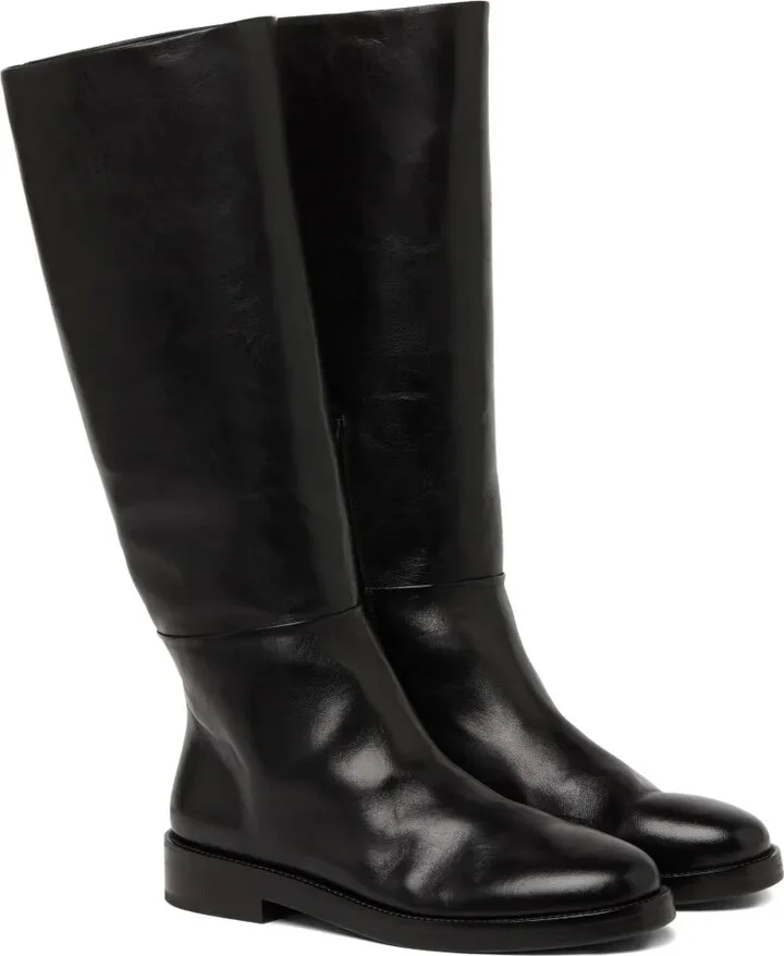 Knee-High Leather Boots - Image 2